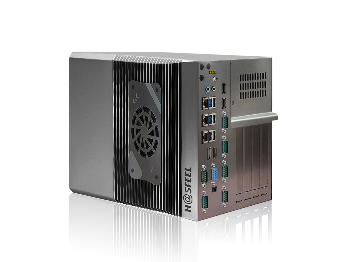 海思12代13代14代工控机3网6串4PCIE